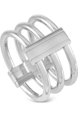 Calvin Klein Pre-owned ring i rustfrit stål