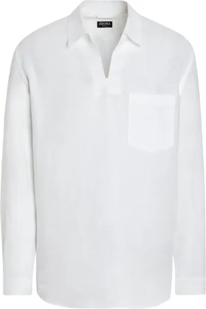 Ermenegildo Zegna Oasi Lino polo-skjorte
