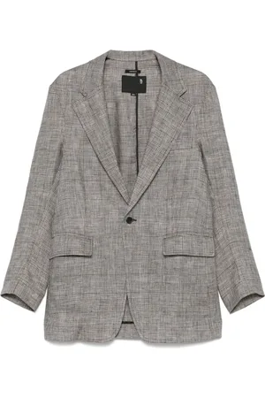 R13 Prince of Wales-rutig blazer
