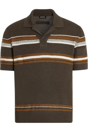 Ermenegildo Zegna Polo i bomuldssilke