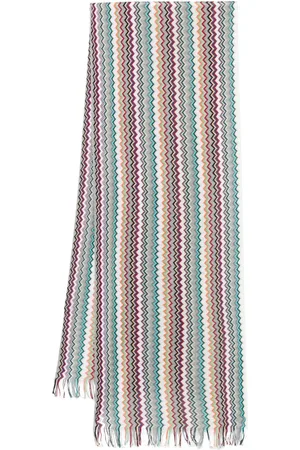 Missoni Zigzag-vævet tørklæde