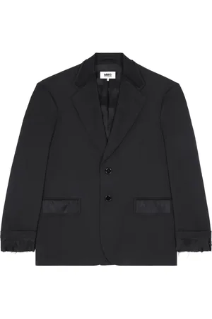 Maison Margiela Enkeltradet blazer med syningsdetalje