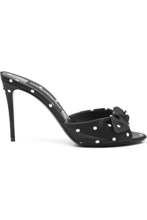 Dolce & Gabbana 90 mm Keira mules