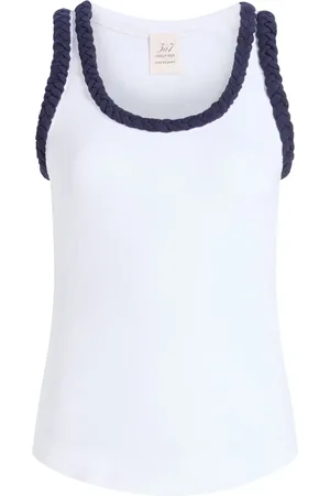 Cinq A Sept Flettet tanktop