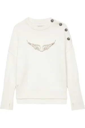 Zadig & Voltaire Sweater med vingeudsmykning