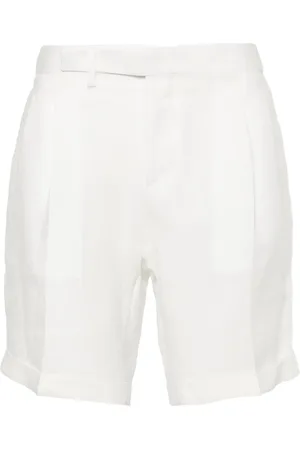 BRIGLIA Skræddersyet shorts i hør
