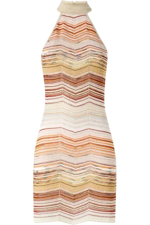Missoni Kort kjole med zigzag-mønster