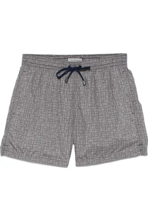CANALI Badeshorts med grafisk tryk