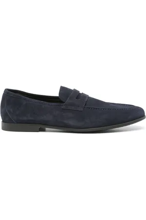 CANALI Loafers i ruskind