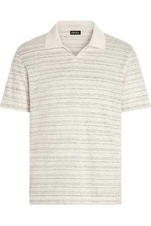 Ermenegildo Zegna Polo i bomuldssilke