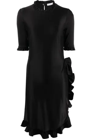 Paco rabanne Asymmetrisk kort flamenco-kjole