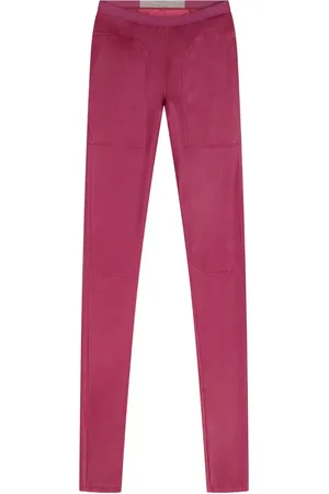 Rick Owens Leggings i læder