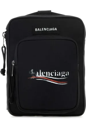 Balenciaga Explorer messenger-taske med logotryk