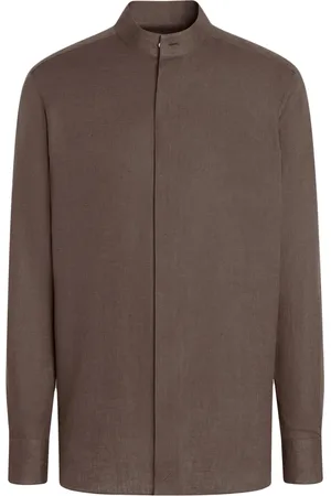 Ermenegildo Zegna Oasi Lino skjorte