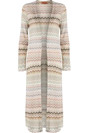 Missoni Cardi-frakke med zigzag-mønster