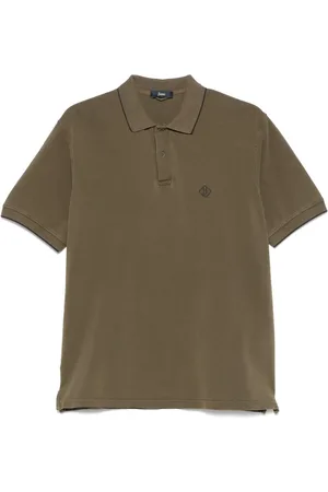 HERNO Polo med broderet logo