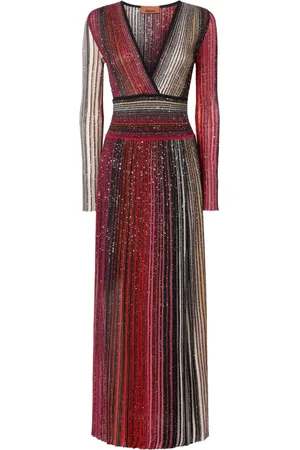 Missoni Kort kjole med plisseringer