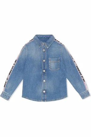 OFF-WHITE Skjorte med logokant