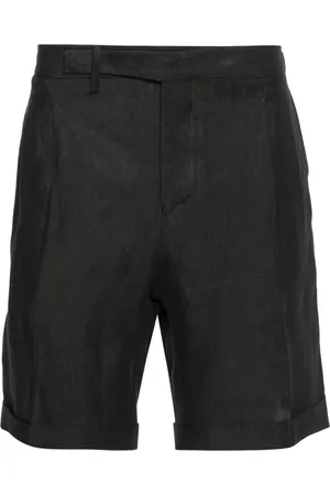 BRIGLIA Skræddersyet shorts i hør