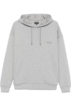 Ermenegildo Zegna Hættetrøje med broderet logo
