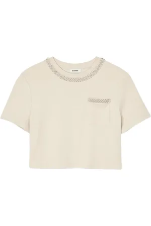 Sandro T-shirt i ekologisk bomull