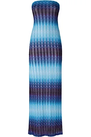 Missoni Kjole med falmet effekt