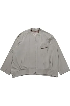 ZIGGY CHEN V-neck oversized shirt