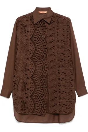 ERMANNO SCERVINO Skjorte i broderie anglaise