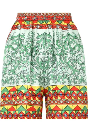 Dolce & Gabbana Twill-shorts med Carretto-tryk