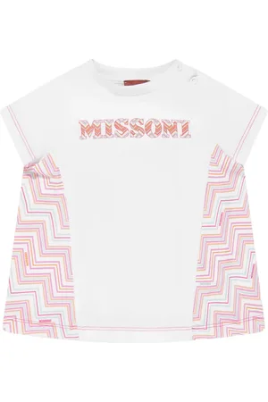 Missoni T-shirt med logotryk