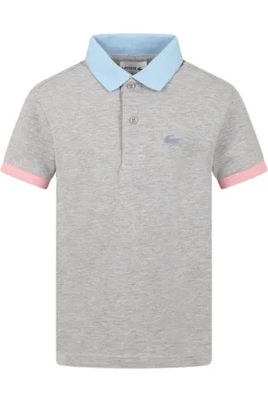 Lacoste Polo med colourblocking