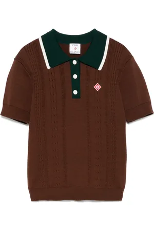Casablanca Kabelstrikket polo