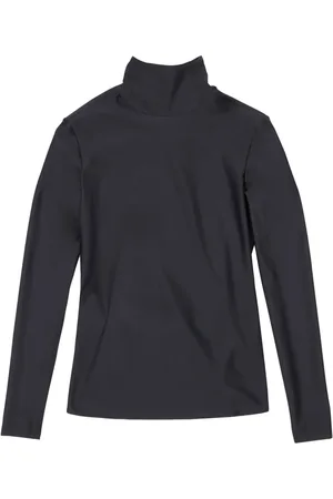 Balenciaga Langærmet top med rullekrave