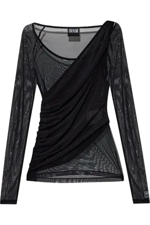 VERSACE Draperet top