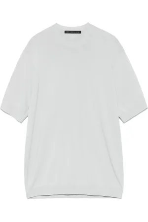 LOW BRAND Finstrikket T-shirt