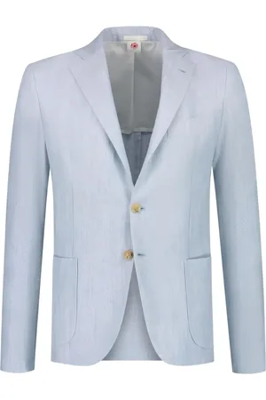 LUIGI BORRELLI NAPOLI Sildebensmønstret blazer