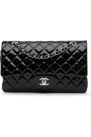 CHANEL Jumbo Classic Patent Double Flap skuldertaske 2013-2014