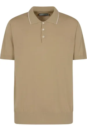CANALI Finstrikket polo