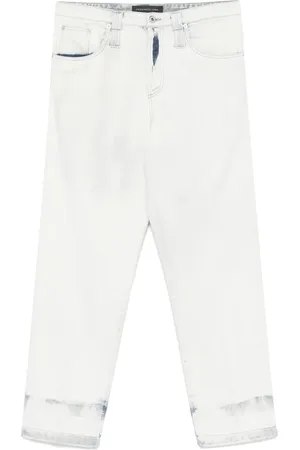 Federico Cina Jeans med bleget effekt