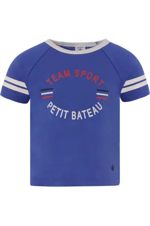 Petit Bateau T-shirt med slogantryk