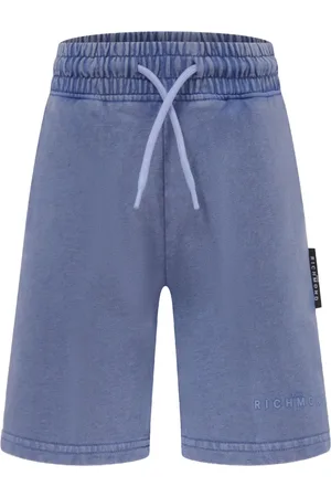 John Richmond Shorts med logoapplikation
