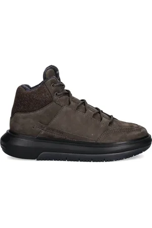 Emporio Armani Sneakers i ruskind