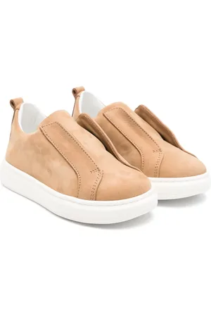 MONTELPARE TRADITION Sneakers i ruskind