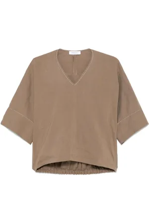 Fabiana Filippi Bluse med kædedetalje