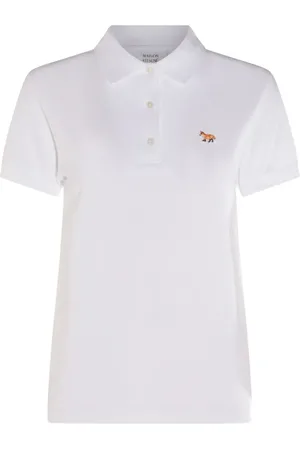 Maison Kitsuné Polo med rævemotiv