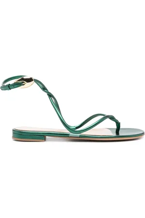 Gianvito Rossi Flade Black Mamba sandaler