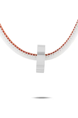 Calvin Klein Pre-owned perledekoreret Bearing halskæde
