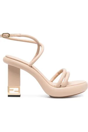 Fendi Baguette sandaler i læder