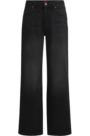 HUGO BOSS Jeans med logomærke