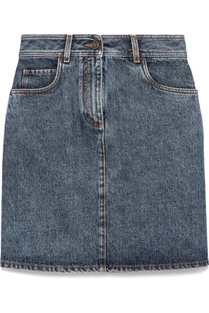 Etro Mellemlang nederdel i denim